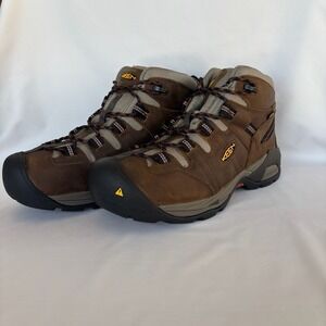 KEEN Utility Detroit XT Mid WP Soft Toe Waterproof Work Boots - Men's 10D